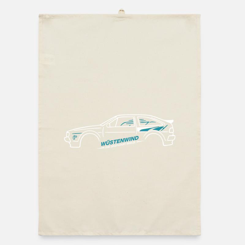 Youngtimer Coupe 90er Retro Tuning Style Classic  Organic Geschirrtuch