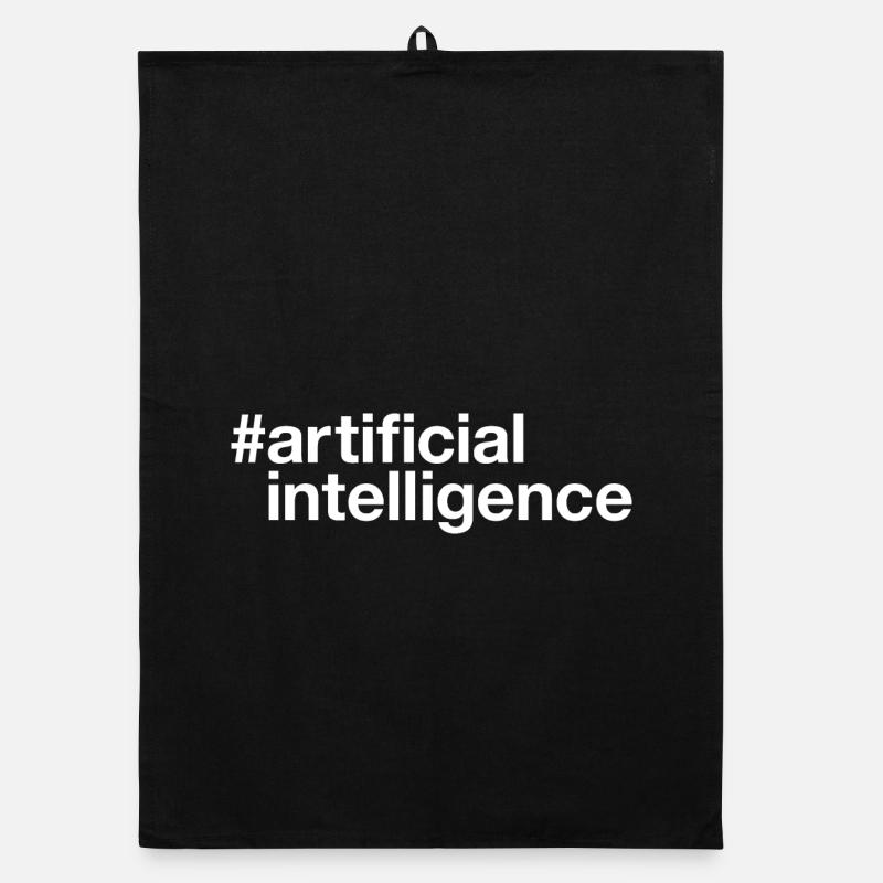 ARTIFICIAL intelligence künstliche Intelligenz Organic Geschirrtuch