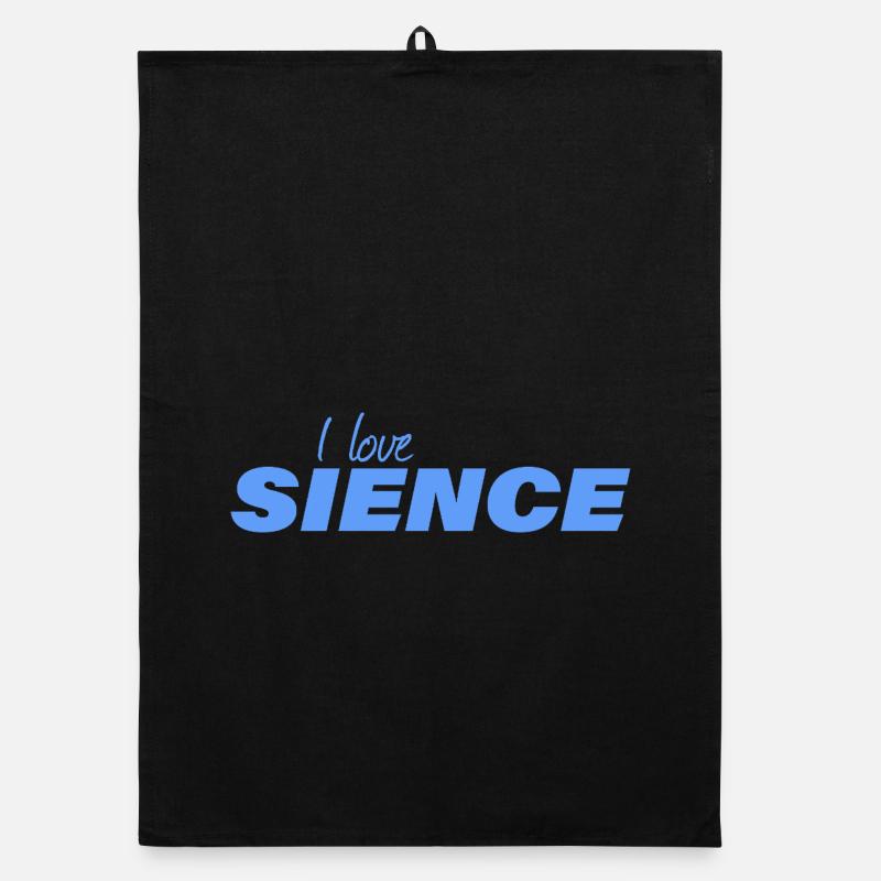 J’AIME LA SCIENCE Torchon bio