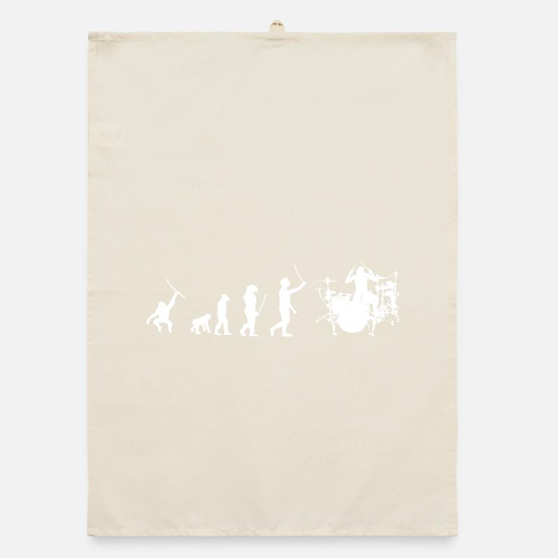 Evolution drummer Organic dish towel