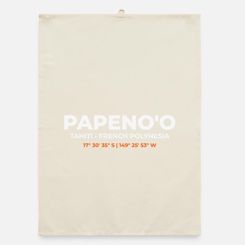 Papeno'o – Volcanic Memory Organic dish towel