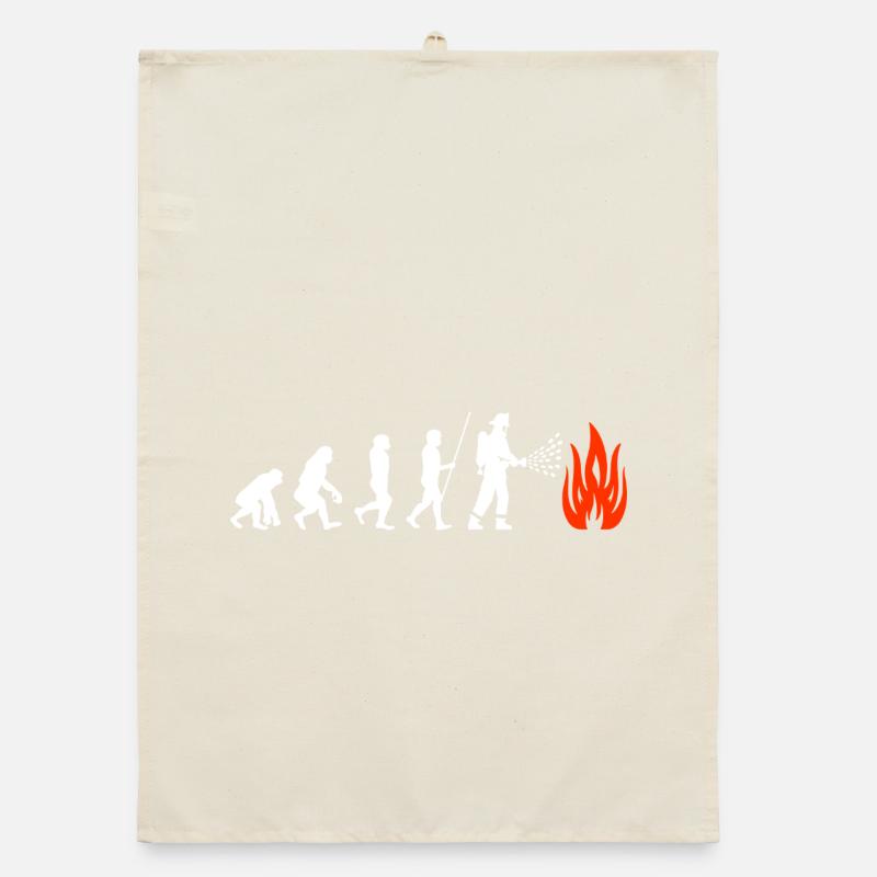 Fire Brigade Evolution Firefighter Organic dish towel