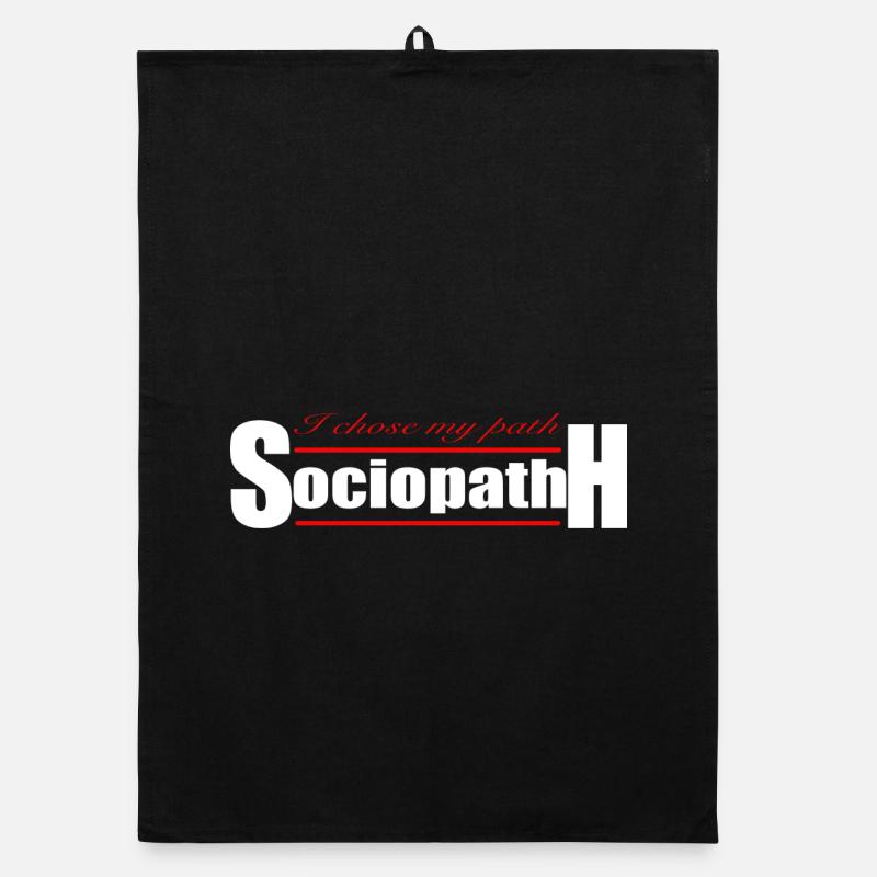 Sociopath Organic dish towel