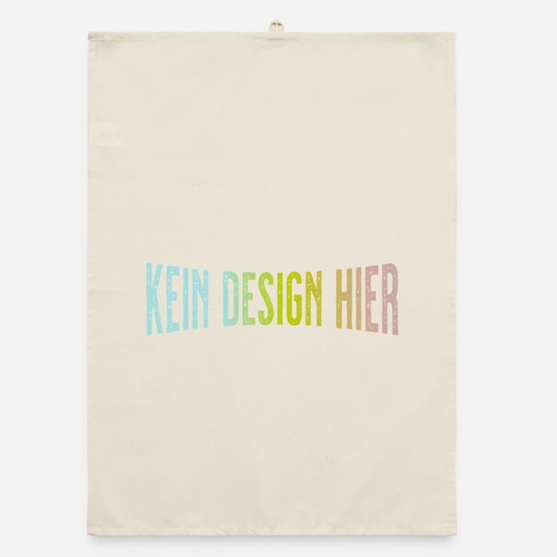 No Design Here Funny Statement Shirt Organic dish towel