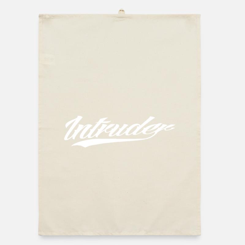 intruder hacker intruder clan sticker computer Organic dish towel