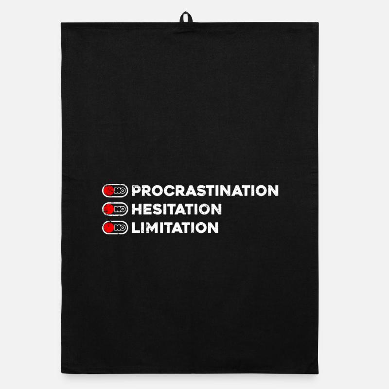 Trio Pas de Procrastination Torchon bio