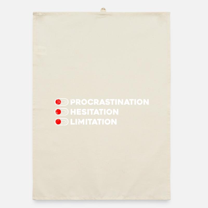 Trio Pas de Procrastination Torchon bio