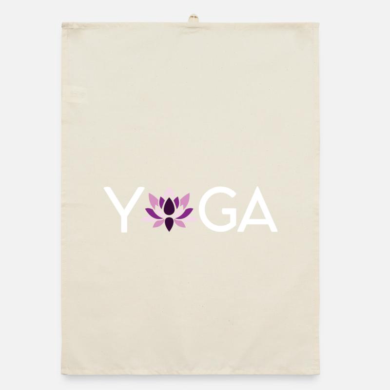 Yoga Geschenkidee Organic Geschirrtuch