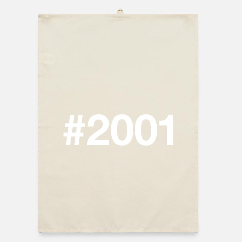 2001 Hashtag 25 ans 25 ans Torchon bio