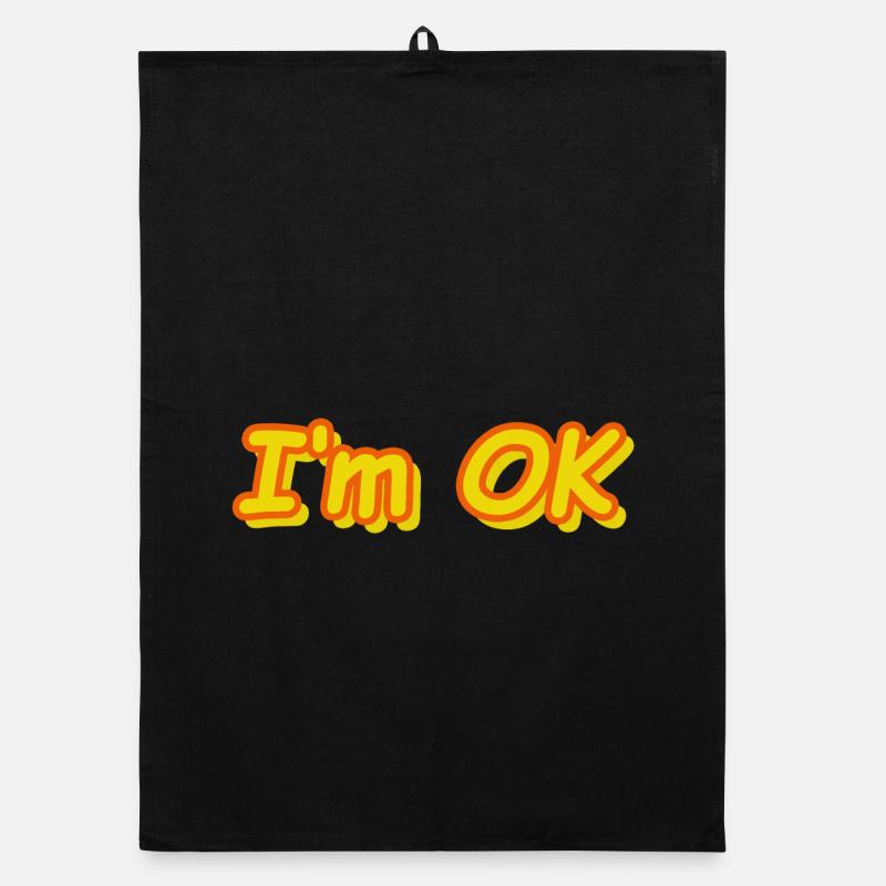 I'm OK Organic dish towel