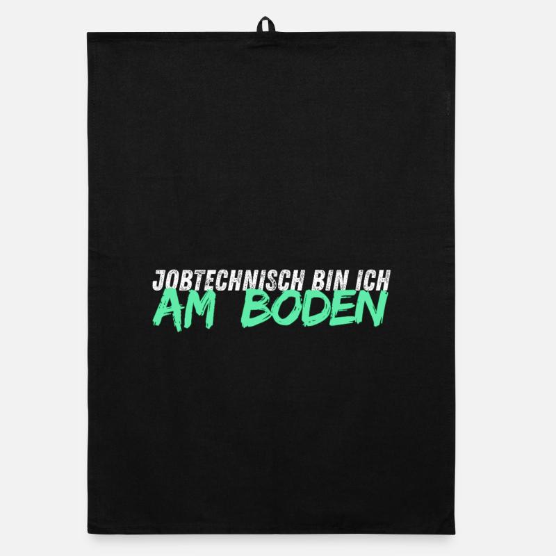 Jobtechnisch bin ich am BODEN // Bodenleger Organic Geschirrtuch
