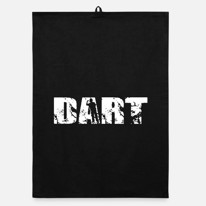 Klassisches Dart Design Organic Geschirrtuch