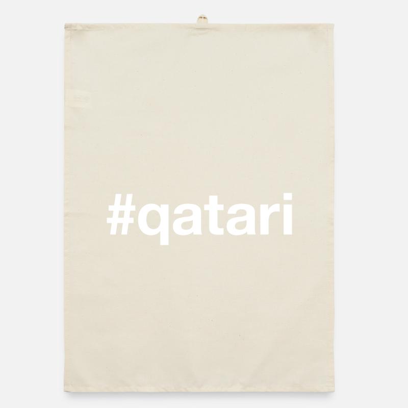 QATARI Qatar Hashtag Torchon bio