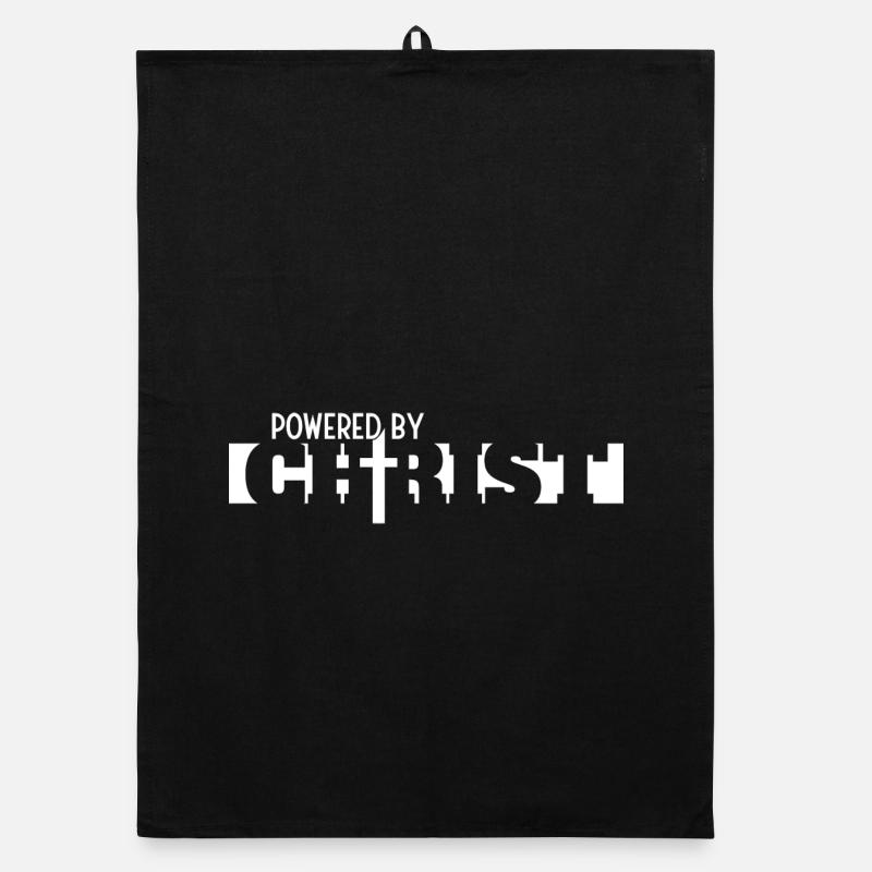 Jesus Glaube Kirche Christ Bibel Gebet Organic Geschirrtuch