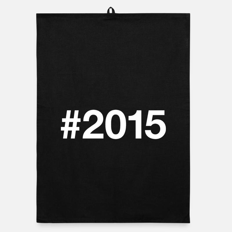 2015 Hashtag 11 Jahre 11. Geburtstag Organic Geschirrtuch