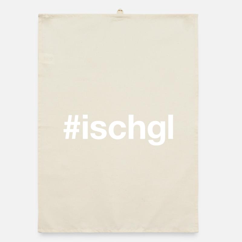 ISCHGL Hashtag Organic Geschirrtuch
