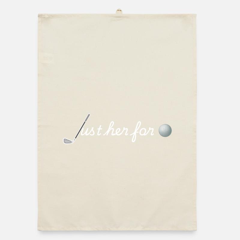 Just Her for Golf Organic dish towel