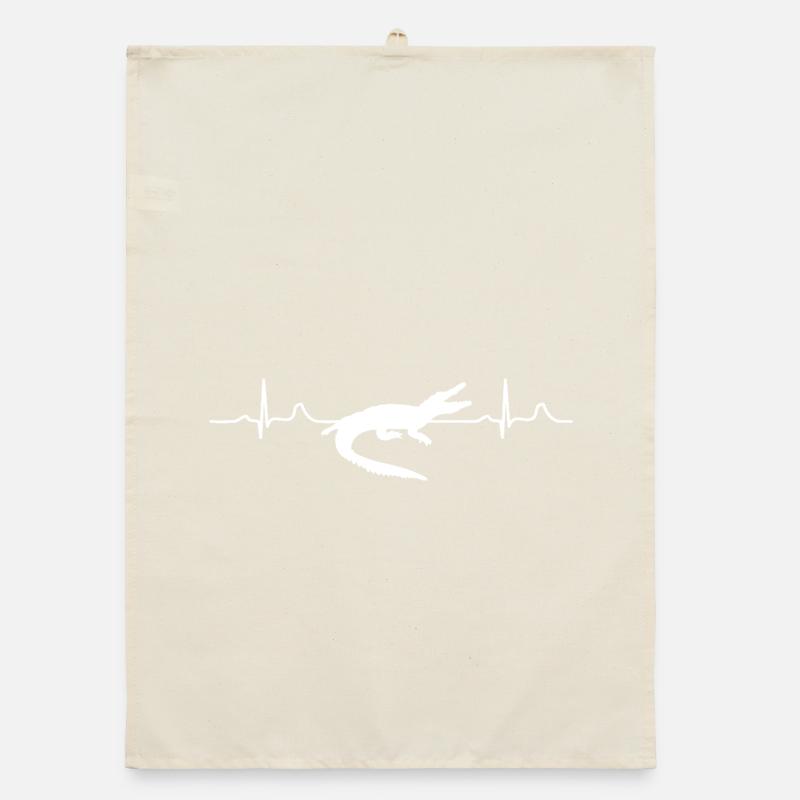 Silhouette de l’impulsion de crocodile Torchon bio