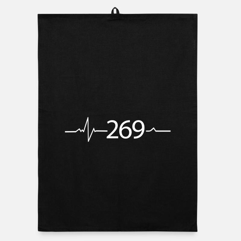 269 - RESPEKTIERE LEBEN Organic Geschirrtuch