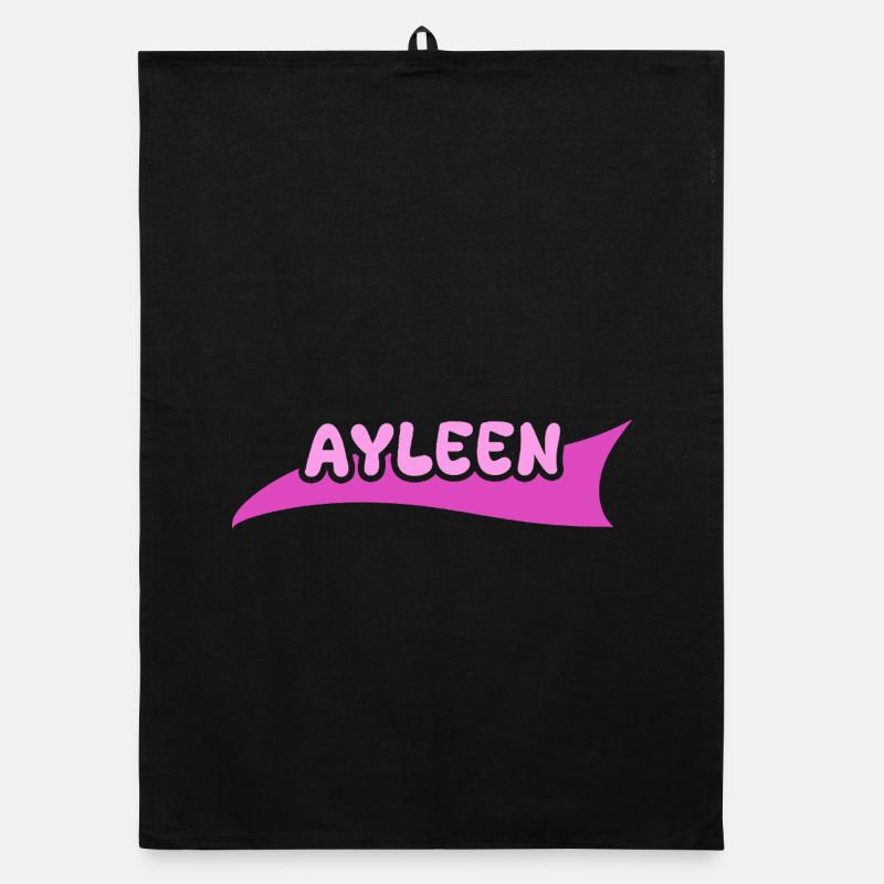 First name Ayleen Organic dish towel