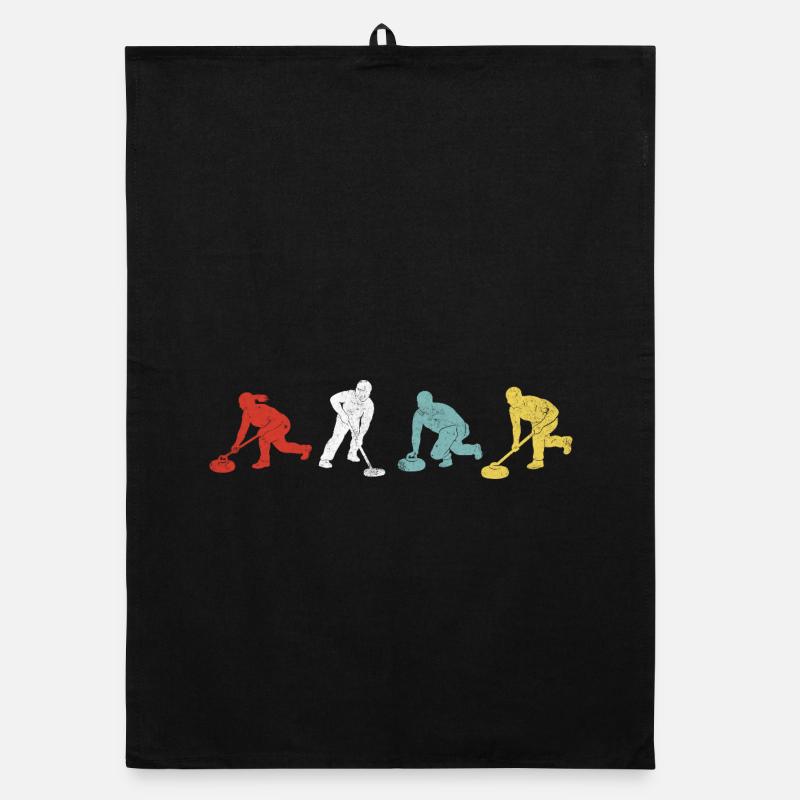 Vierfarbige Putz-Helden Organic Geschirrtuch