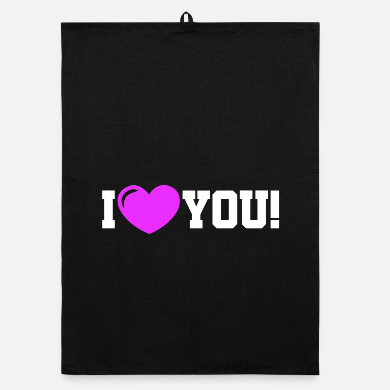 Je t’aime - Ich Liebe Dich Torchon bio