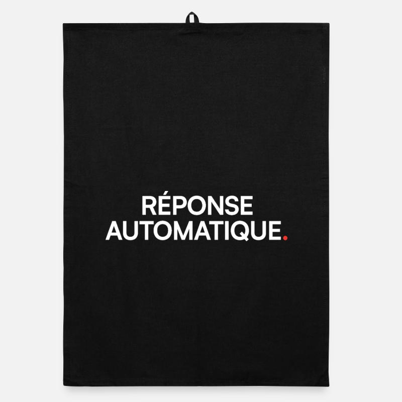 Auto-Antwort-Humor-Desktop Organic Geschirrtuch