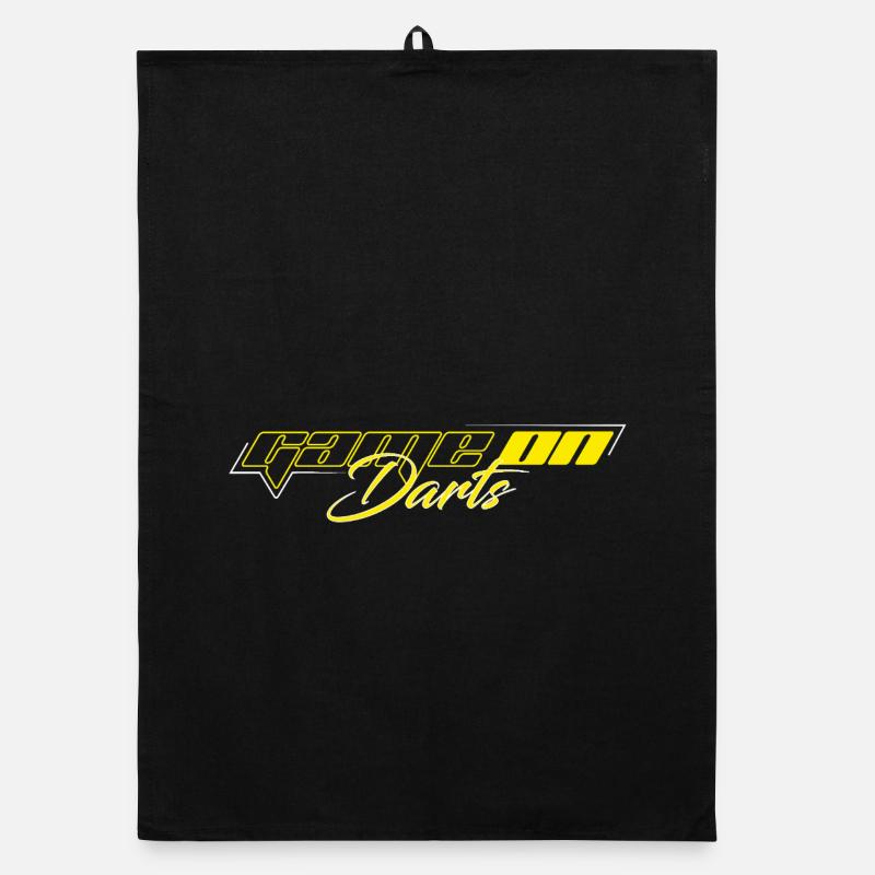 JEU SUR LES FLÉCHETTES Torchon bio