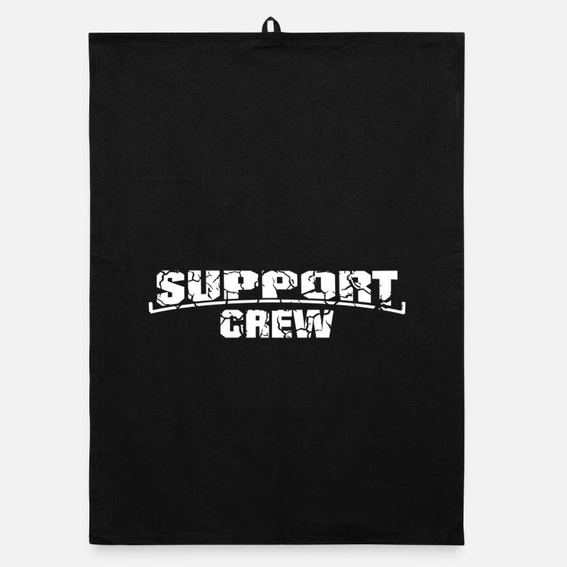 Équipe de soutien dans le style grunge Torchon bio