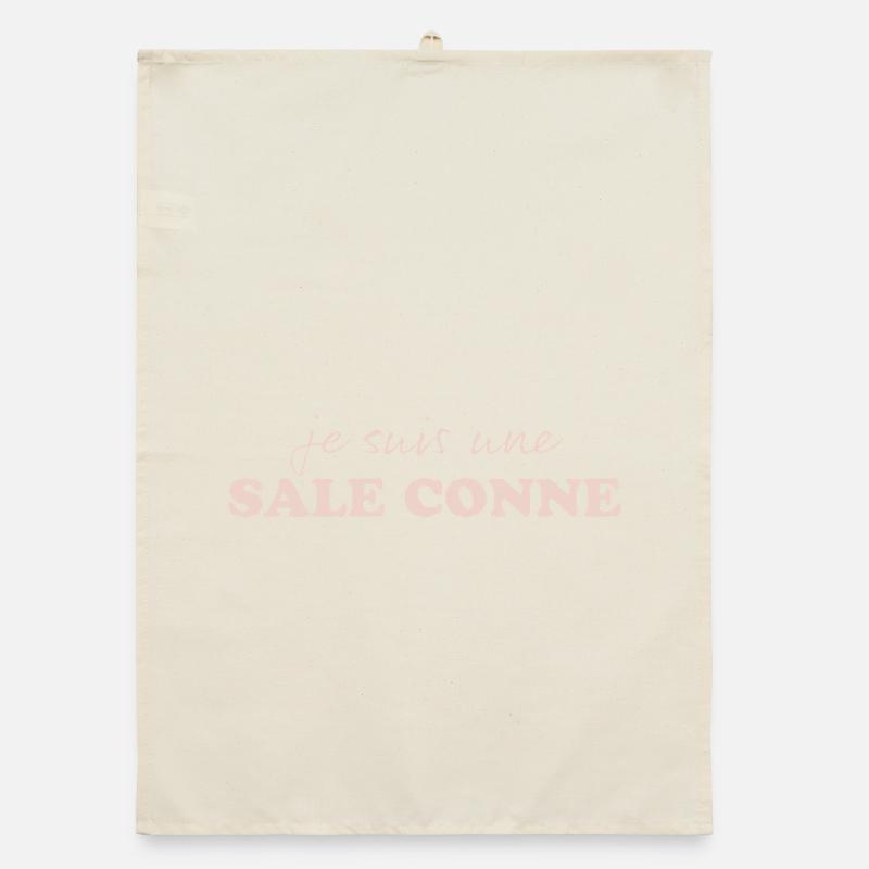 Ich bin ein dreckiges Arschloch Organic Geschirrtuch