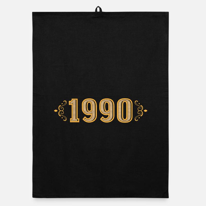 Legend since 1990 retro 1990 Organic dish towel