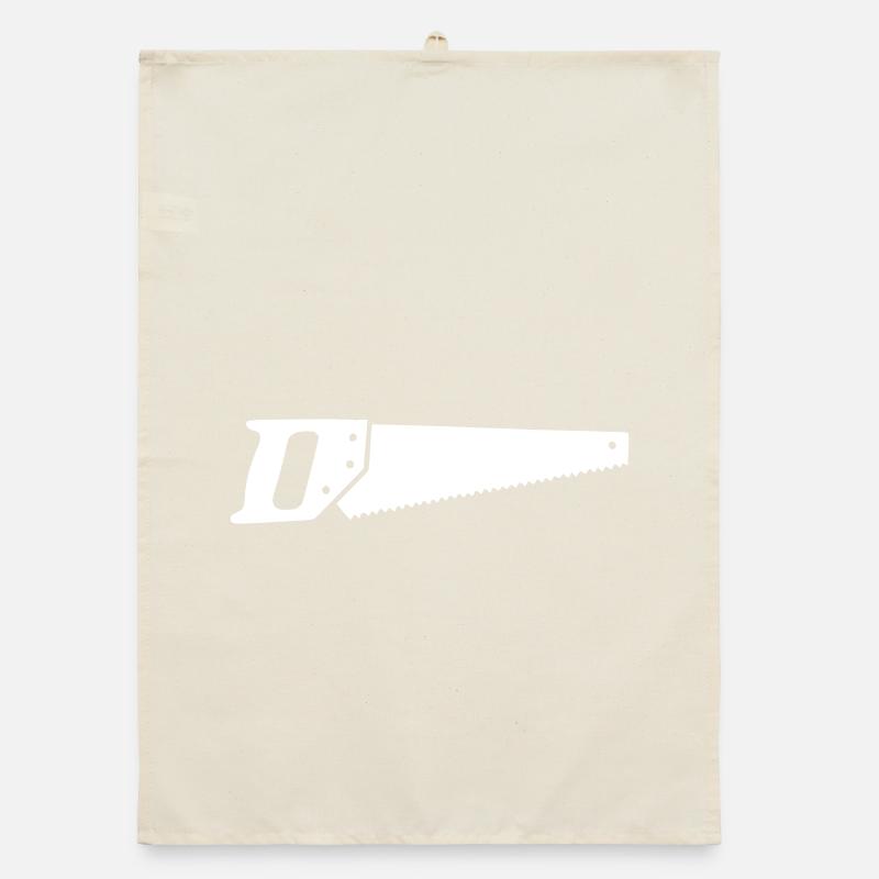 Scie à la main Queue de renard Bois propre Torchon bio