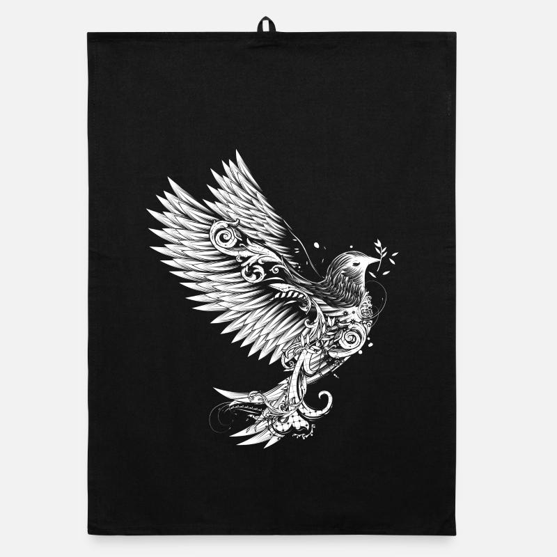 White Pigeon Organic dish towel