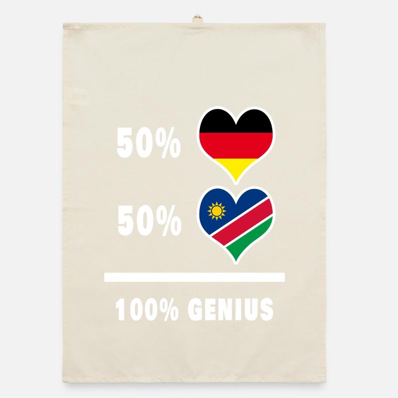 Germany and Namibia 100% Ingenious / Gift Organic dish towel