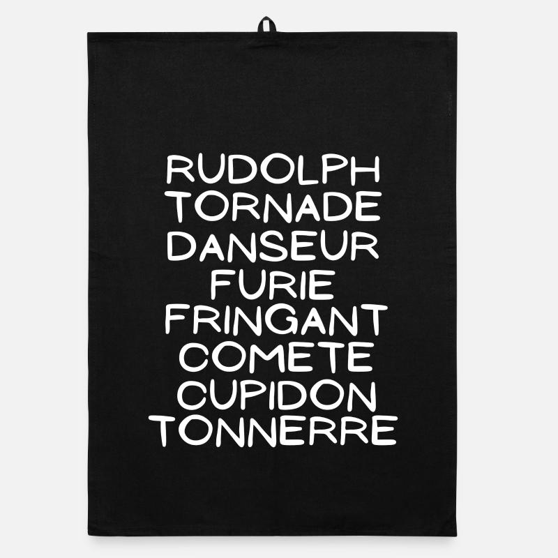 Noël, joyeuses fêtes, Rennes Torchon bio