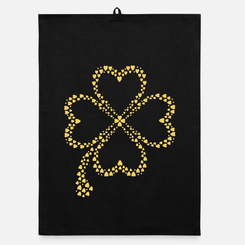 Funkelndes Klee Design Organic Geschirrtuch