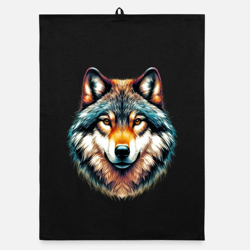Wolf Organic Geschirrtuch