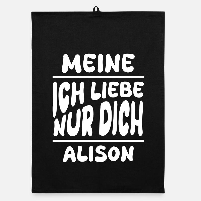 Gift for Alison Organic dish towel