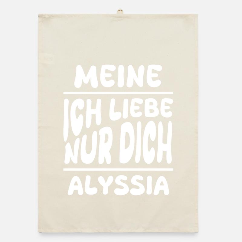 Chère Alyssia, Torchon bio