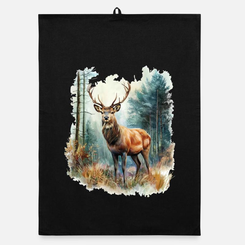 Cerf, chevreuil, cerf Torchon bio