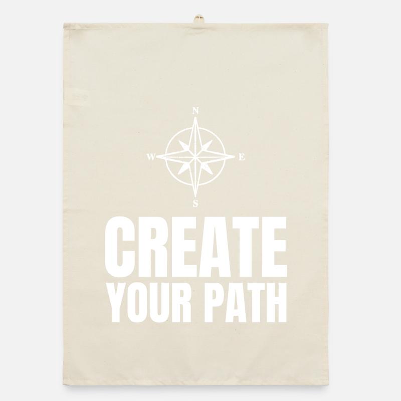 Create Your Path Organic dish towel
