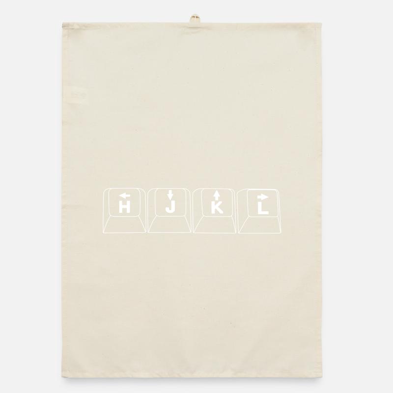 vim hjkl keys Organic dish towel