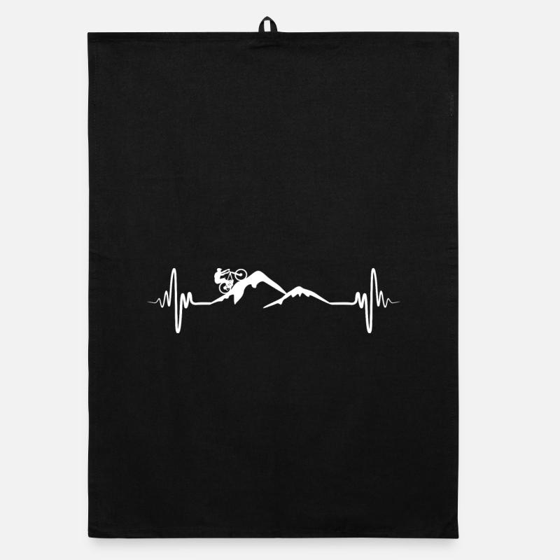 Mountain bikers heart palpitations Organic dish towel