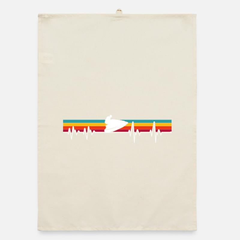 Impulsion de semelle sur rayures rétro Torchon bio