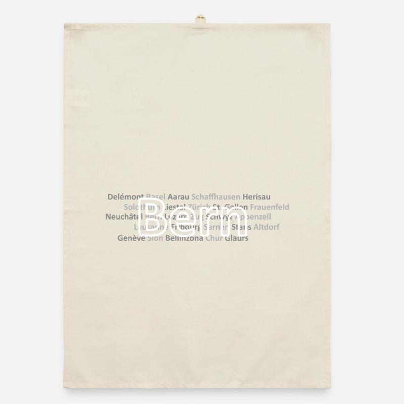 Schweizer Städte Bern Organic Geschirrtuch