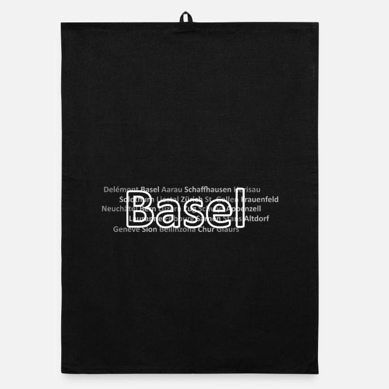 Schweizer Städte Basel Organic Geschirrtuch