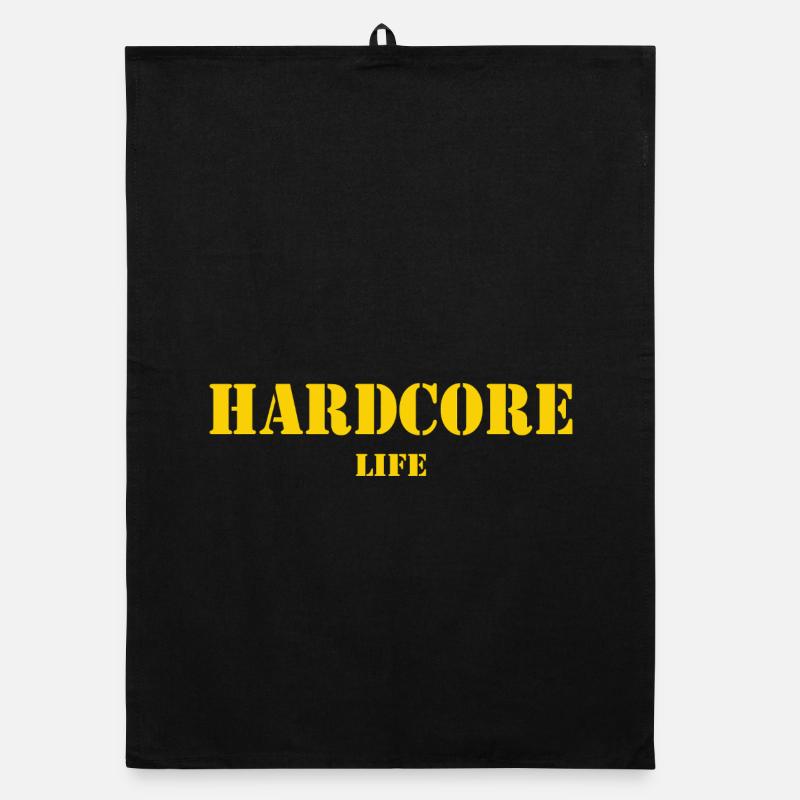 Hardcore Life Rave Techno - Édition spéciale Torchon bio