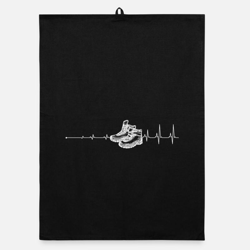 Empreinte impulsionnelle de sneaker Torchon bio