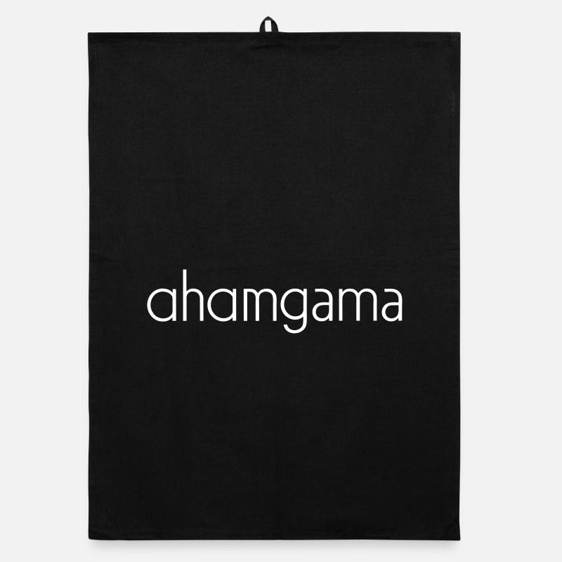 Ahangama Typographie Torchon bio