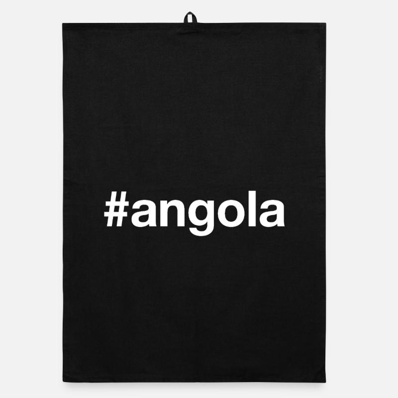 Angola Hashtag Organic Geschirrtuch